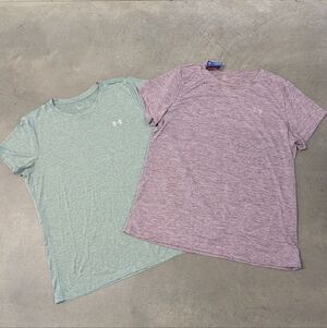 2 UNDER ARMOUR loose fit sporty tee XL